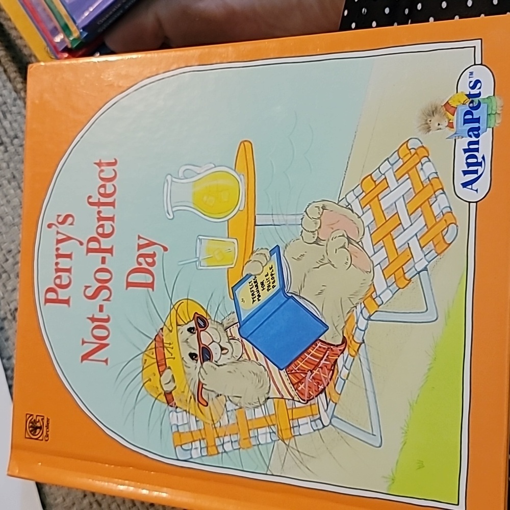 Perry's Not So Perfect Day Hardcover Book from AlphaPets Series
